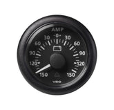 Amperemetere ViewLine 60A/150A 52MM Sort og hvit
